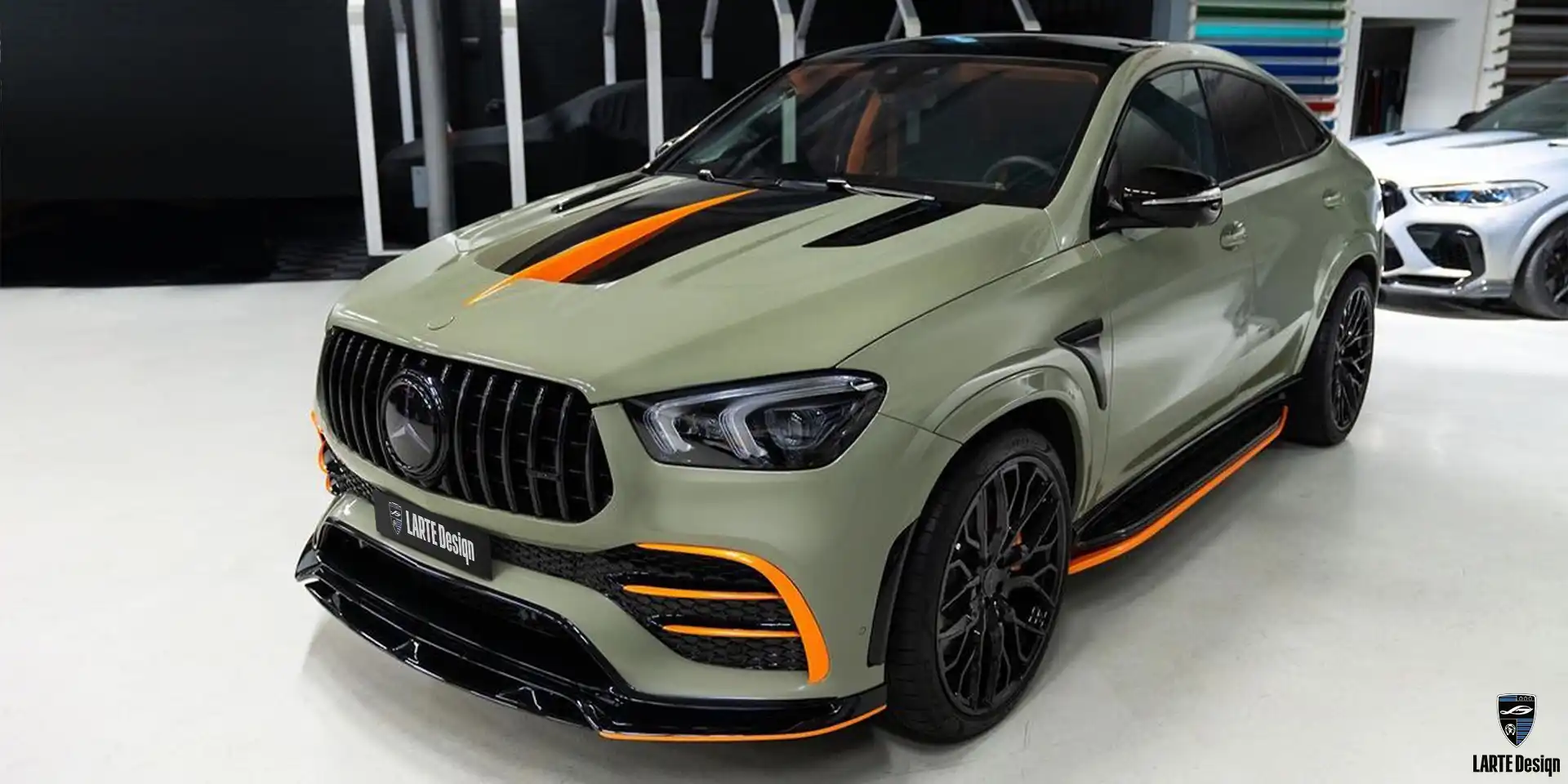 Buy tuning for Mercedes-Benz GLE Coupe GLE 450 4MATIC C292 Matte Green